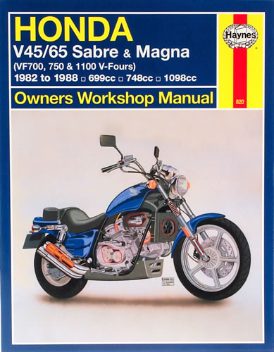 1995 Honda v45 magna owners manual #6
