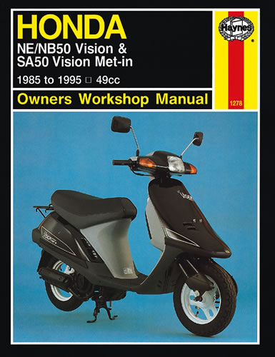 Honda nb50 owners manual #7