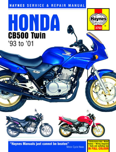 Honda cb500 workshop manual #5