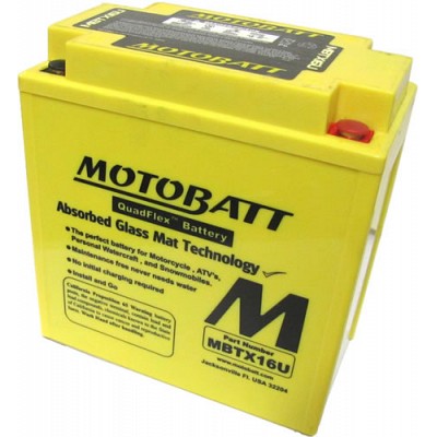 Motobatt MBTX16U AGM Sealed Battery