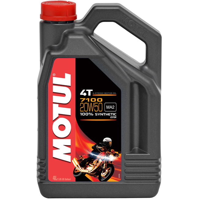 モチュール MOTUL 7100 4T MA2 20W-50 1L 3缶セット Motul 【公式通販】