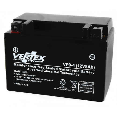 aki00 Batteries Suzuki GSXR400 R (GK73A) 1989 - Motorcycle Products Ltd.