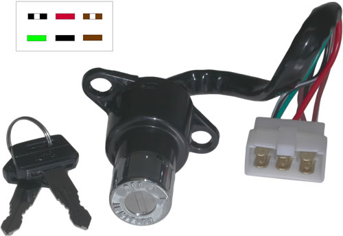 Ignition Key Switch For 1987 Honda NT 50 H Mini Melody – EP64744 Replacement
