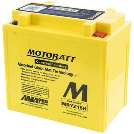 Battery Triumph Tiger 955i T709en 2005 Motobatt Motorcycle