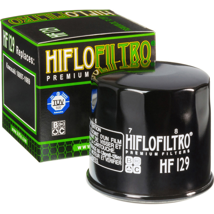 HiFlo HF129 Oil Filter Kawasaki 16097-0010 16097-1069 - Motorcycle