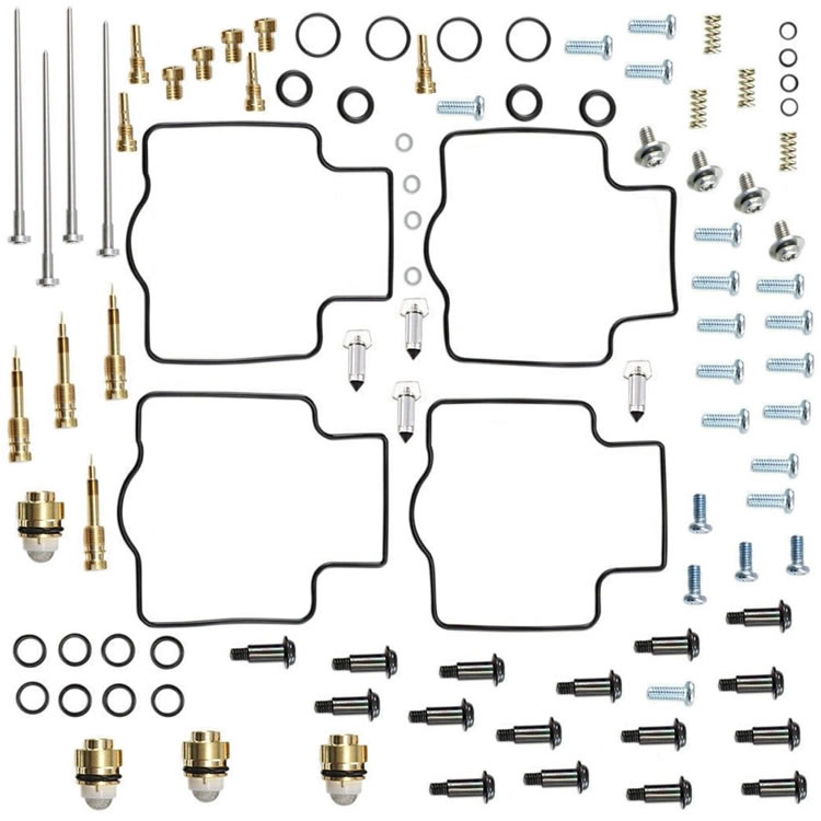 WRP 26-1721 Carb Rebuild Kit Kawasaki ZZR1100 ZX1100C Ninja 1991