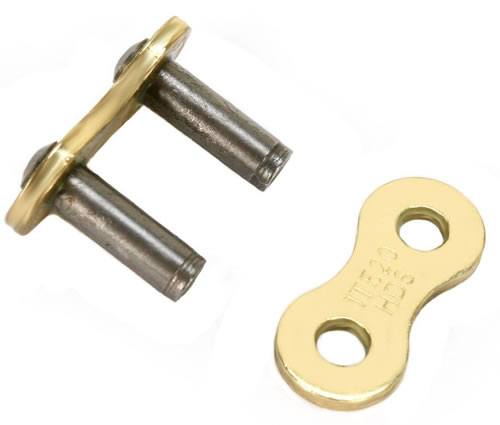 IRIS 520RXP Super Heavy Gold Drive Chain Rivet Link - Motorcycle