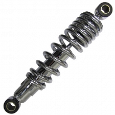 Chrome 310mm Pin + Pin Lambretta Rear Shock Absorber