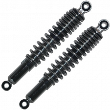 Chrome 325mm Pin + Pin Twin Shock Absorbers