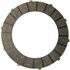 141mm x 3.5mm Clutch Friction Plate with 10 Pegs