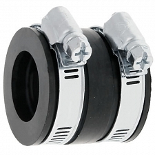 Carb Rubber Straight Section with Clips