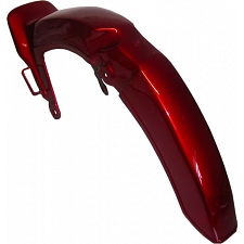 Red Plastic Front Mudguard Honda 61100-GB4-680Z