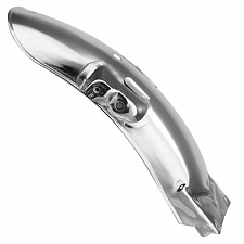Chrome 5.25" x 21.5" Rear Mudguard Honda 80100-397-000XW
