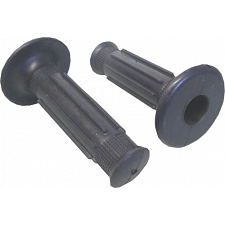 Black 7/8" British Style Handlebar Grips