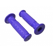 Blue 7/8" Street Style Handlebar Grips