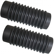 180mm (50mm x 50mm) Black British Style Fork Gaiters