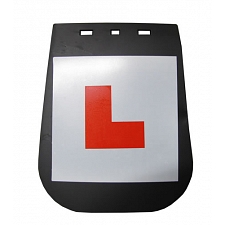 Large Mudflap with L-Plate