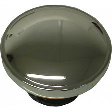 Chrome Non-Vented Screw-In Fuel Cap