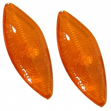 Amber Mini Eagle Eye Indicator Lens with E-Mark