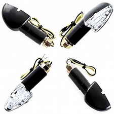 Black LED Mini Indicators - 027734