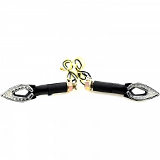 Hole Style Black LED Mini Indicators