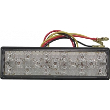 LED Stick-On Rear Light with Clear Lens