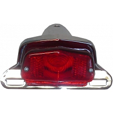 Lucas Rear Light for Models up to 1963 with Chrome Bracket