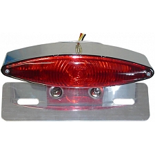 Tech Glide Style Rear Light with Bracket - 019390