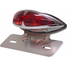 Tech Glide Style Rear Light with Bracket - 019391