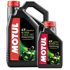Motul 5100 10W-40 4T Semi Synthetic Oil (4 Litres + 1 Free)