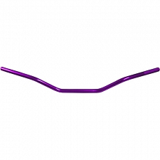 Purple 7/8" Aluminium Handlebars with 1.5" Rise