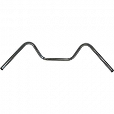 Chrome 7/8" Pullback Style Handlebars with 6" Rise