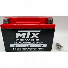 MTX XT9 AGM Sealed Battery YTX9-BS LTX9-BS GTX9-BS FTX9-BS YTX9