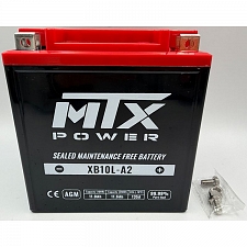 MTX XB10L-A2 AGM Sealed Battery YB10L-A2 YB10L-B2 YB10L-B 12N10-3