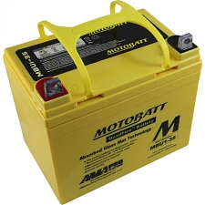 Motobatt MBU1-35 AGM Sealed Battery for Mobility Scooters & Quads