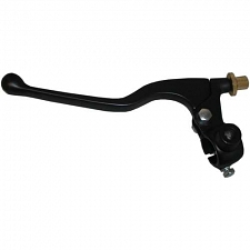 Black Lever Assembly Left Hand with Mirror Boss