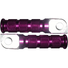 Purple Anodised Suzuki Footrests