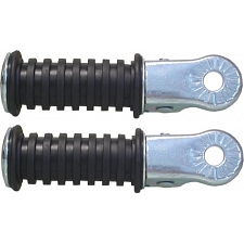 Bolt-On Round Footrests