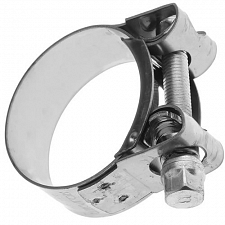 Mikalor 47mm-51mm Exhaust Pipe Clamps with Zinc Bolt (x10)