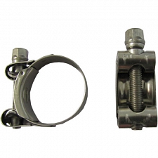 Mikalor 29mm-31mm Exhaust Pipe Clamps with Zinc Bolt (x10)