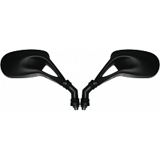 Black Rectangle Mirrors with 10mm Thread - 011877