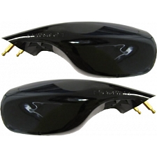 Black Fairing Type Mirrors - 011797