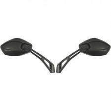 Black Rectangle Mirrors with 10mm Thread - 011874