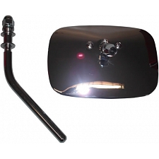 Chrome Rectangle Harley Davidson Mirror