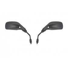 Black Rectangle Mirrors with 8mm Thread - 011908