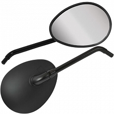 Black Oval Mirrors Triumph T2300537 T2300537-P