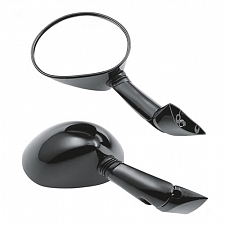 Black Fairing Type Mirrors - 011787