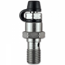 HEL Banjo Bolt with Bleed Nipple Stainless Steel M10 x 1.25mm Single