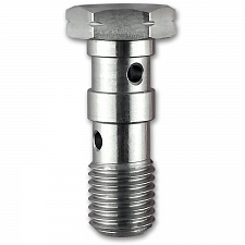 HEL Banjo Bolt Stainless Steel M10 x 1.25mm Double