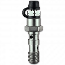 HEL Banjo Bolt with Bleed Nipple Stainless Steel M10 x 1.25mm Double